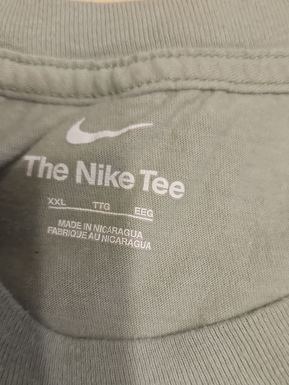 Nike Men's Grey Logo T-Shirt - Picture 2 of 5